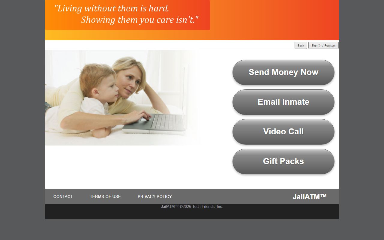 Craven County Detention Center JailATM inmate money deposit portal